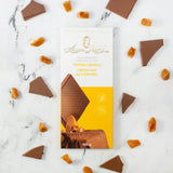 Barre de chocolat au lait - Croquant au caramel 100 g