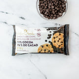 Brisures de chocolat noir 70 % de cacao 250 g