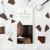 Barre chocolat noir 70 % Fleur de Sel 100 g