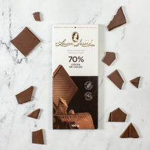 Barre de chocolat 70%