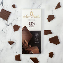 Barre de chocolat noir 85% de cacao 100 g
