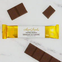 Barre de chocolat au lait- Croquant au caramel